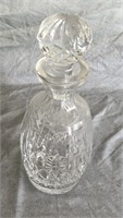 Cylindrical Crystal Decanter