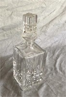 Vintage Square Crystal Decanter