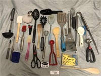 Kitchen Utensils & Large Grill tools