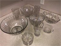 Assorted Crystal Vessels