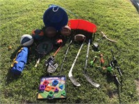 Selection of Sports Equipment and Toys