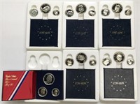 Lot of 6 Bicentennial Silver Proof Sets.