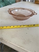 Pink Depression Bowl