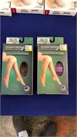 New Compression Stockings 2 Pairs Of Large