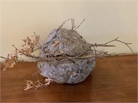 WASP BEE HORNET NEST HIVE WITH BRANCH