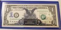 Commemorative $1 Black Eagle Bank Note