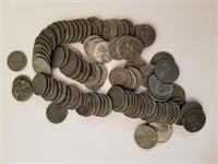 (100) 1943 Steel Wheat Cents