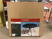 New In Box Wrought Iron Dining Table