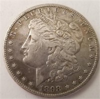 1898-S Morgan Silver Dollar