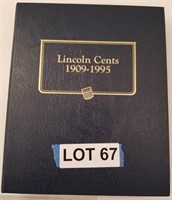 Lincoln Cents 1909-1995 Book plus (2) Sheets
