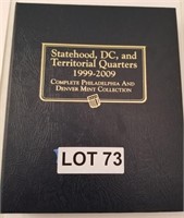 Statehood, DC, & Territorial Quarters 1999-2009