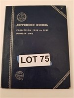 Jefferson Nickel 1938-1961 Book