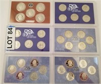 (6) State Quarters Proof Sets**