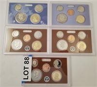 2009-2013 US "S" Mint Proof Set **