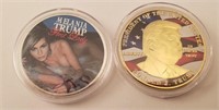 Mr. & Mrs. Trump Coins **