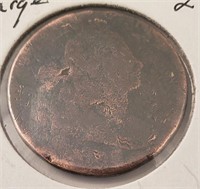 1803 Large Cent, hard to read date