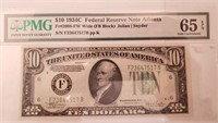 1934C $10 Federal Reserve Note Atlanta