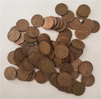 Bag of (100) Lincoln Wheat Cents