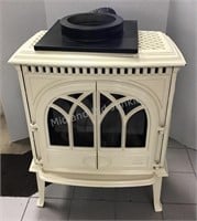 Like New Cast Iron Natural Gas Fireplace Heater
