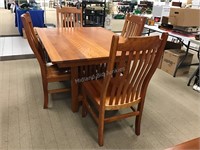 Mission Style Table & Chair Set