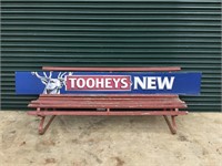 Original Tooheys New Perspex Light Box Lense