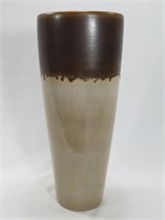 Tall Sonoma Pottery Vase - Brown & Beige
