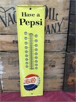 Original Pepsi Tin Thermometer