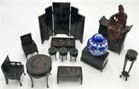 Lot of Chinese Dollhouse Furniture.