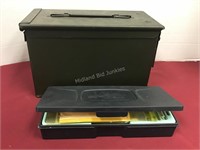 Metal Ammo Box & Gun Cleaning Products