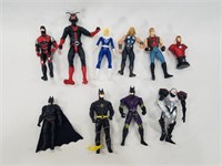 Lot of Mixed Hero Action Figures - DC Comics