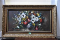 Framed painting -  info