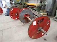 4 x Coil Creels, 2000mm x 100mm Spindle