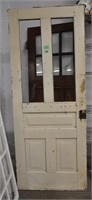 Vintage wood door - info