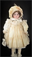 31" German bisque socket head doll