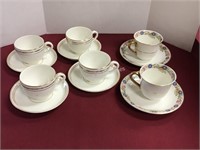 6 Tea Cups, No Damage, Unmarked