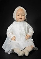 Horsman composition shoulder head mama doll, cloty