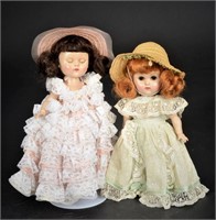 [2] vintage hard plastic Vogue Ginny dolls
