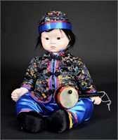 Doll artist Asian porcelain toddler