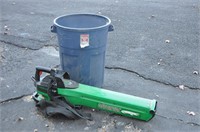 Leaf blower vac/garbage can - info