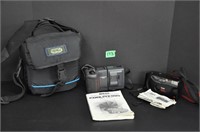 Nikon & Kodak cameras & bag