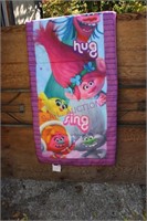 Childs Troll Sleeping Bag And Storage Bag