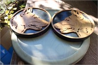 Lazy Susan And 2 Dog Plaques