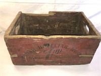 *Vintage 7Up Wood Crate Tomah WI