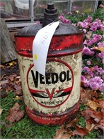 veedol motor oil can