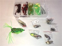 NEW Fishing Gear Tackle & More in Case