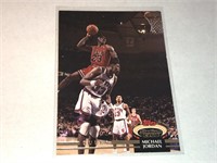 1992-93 Michael Jordan Stadium Club Card in Case