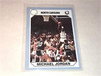 Michael Jordan North Carolina Basketball Card in