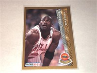 1992-93 Michael Jordan Fleer Card in Case