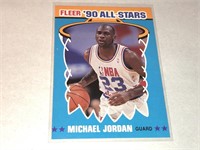 1990-91 Michael Jordan Fleer ALL STAR Card in