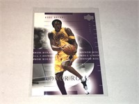 2001-02 Kobe Bryant Upper Deck Card in Case